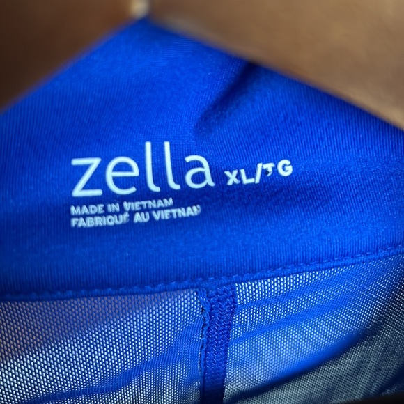 Zella Royal blue athletic jacket size XL - Picture 7 of 7